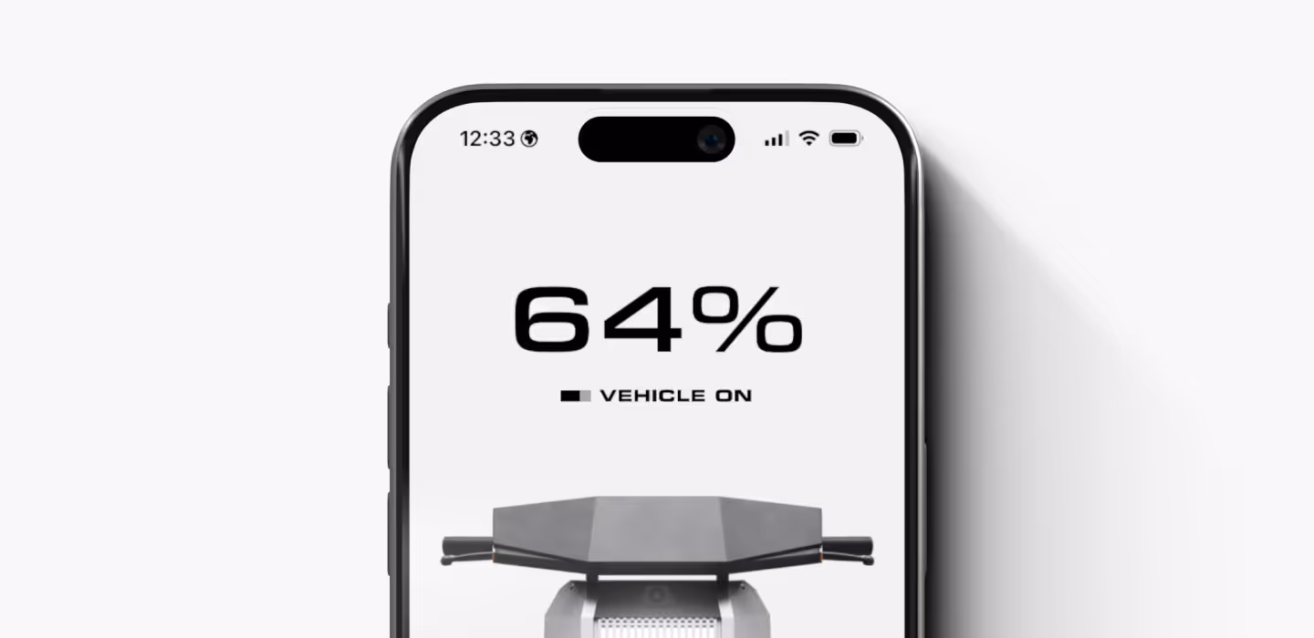 Infinite Machine P1 smartphone app interface